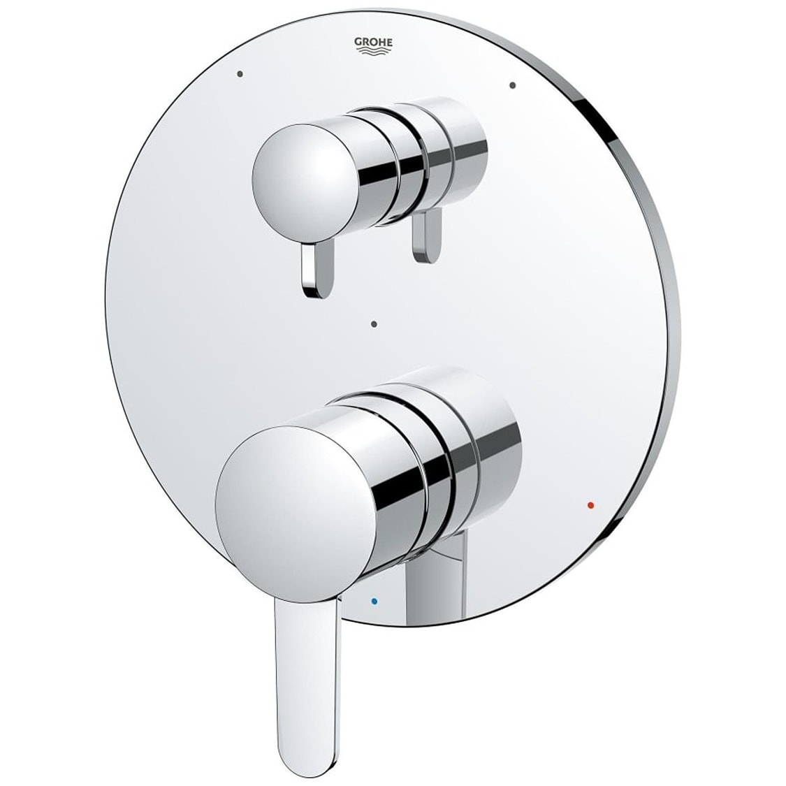 Cromo brillante GROHE vendido por separado 7.88 pulgadas Grifo de ducha 29425000