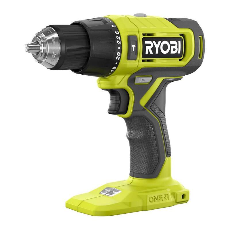 RYOBI ONE+ 18V Taladro percutor inalámbrico de 1/2 pulg. con kit de batería de 1.5 Ah y cargador - PCL220K1