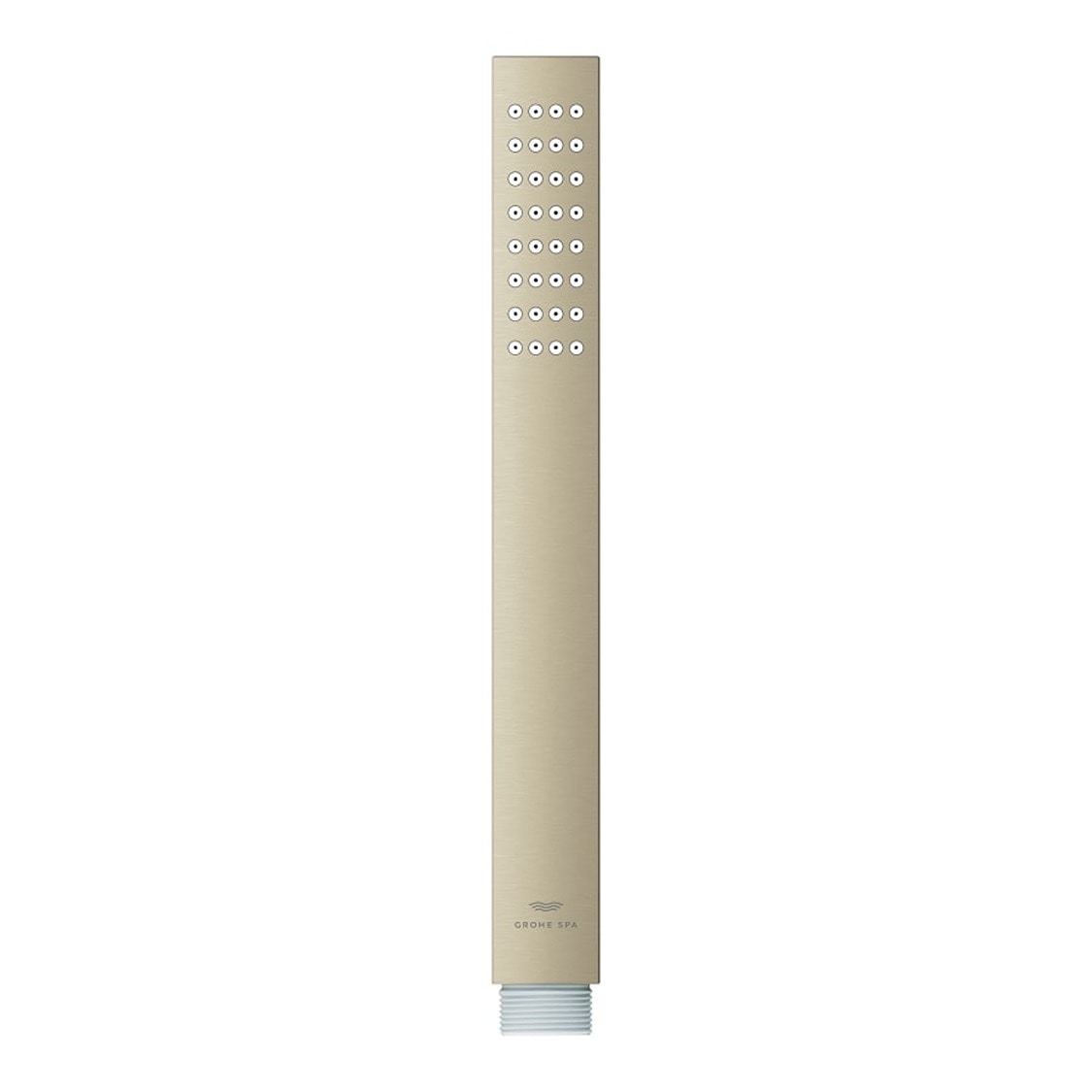 Acabado Cromo Brillo de GROHE Se vende por separado Grifo de Ducha de Mano Rectangular de 0.94 Pulgadas 26867000