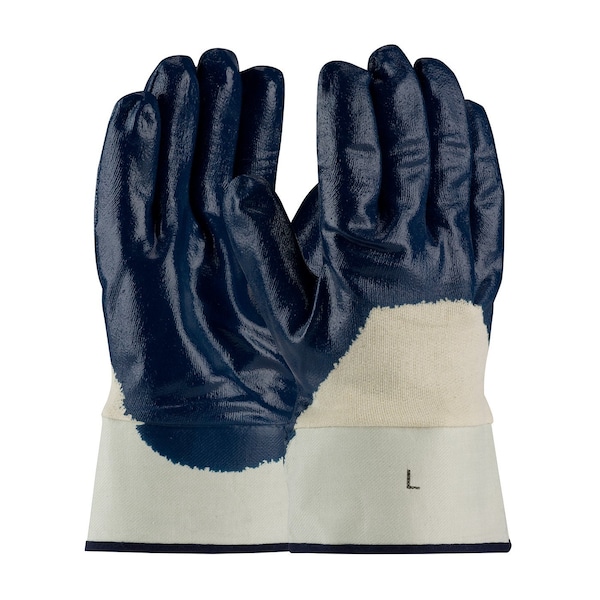 Guantes resistentes a químicos Pip de 10-3/5", Nitrilo, L, paquete de 12 - 56-3153