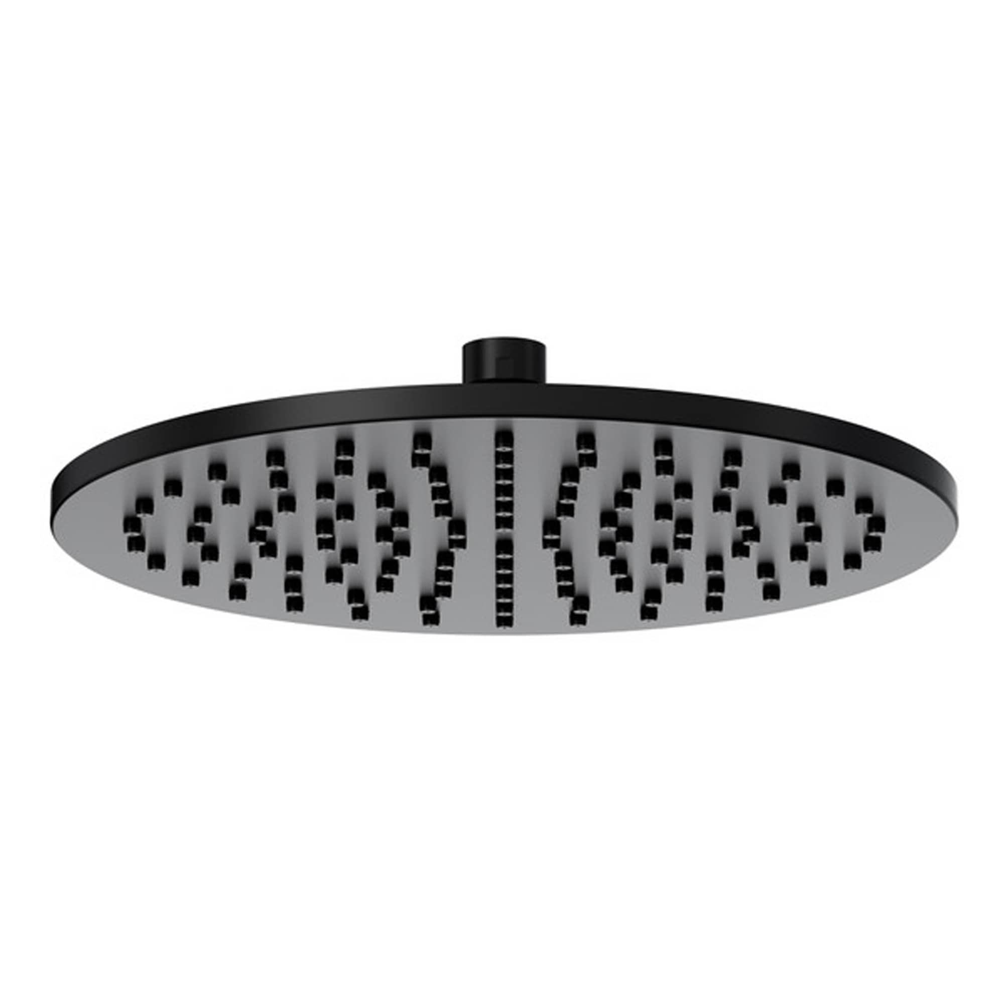 Rohl Negro Mate Se vende por separado Regadera redonda de 9.84 pulgadas con función única 100126RS1MB