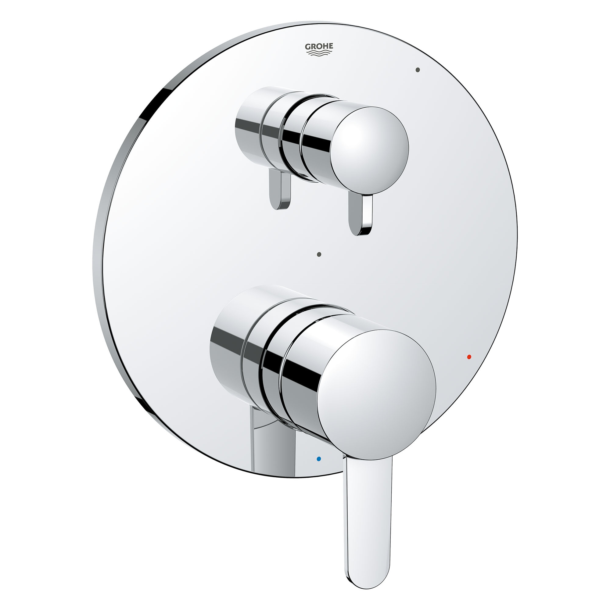 Cromo brillante GROHE Vendido por separado Grifo de ducha de 7.88 pulgadas 29434000