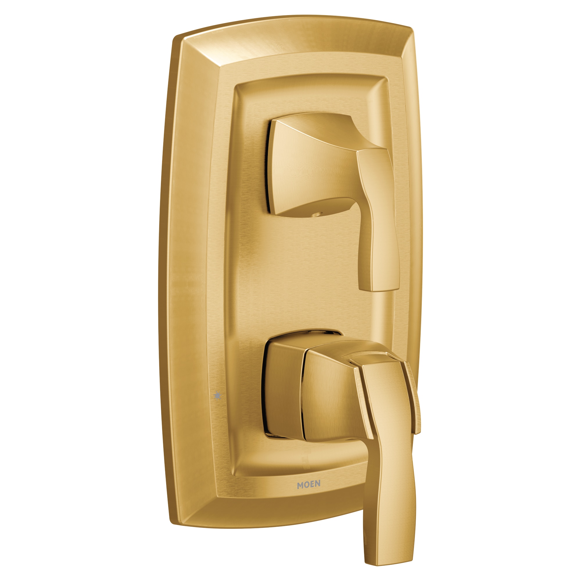 Mezcladora para regadera Moen Voss Dorado Cepillado de 2 manijas - Se vende por separado UT3611BG