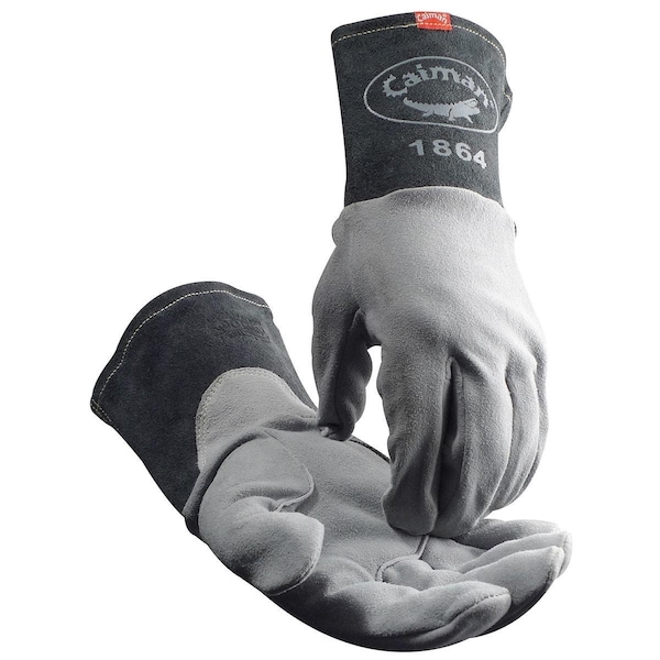 Guante de TIG de Piel de Ciervo Dividido Premium Pip Caiman, Talla Extra Grande - 1864/XL