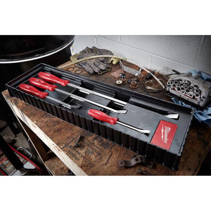 Set de herramientas mecánicas Milwaukee Pry Bar and Hook and Pick (14 piezas) - 48-22-9214-48-22-9215-48-22-2706