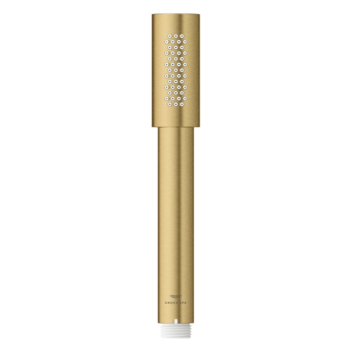 Grifo de ducha rectangular de 1.26 pulgadas en níquel cepillado de GROHE, se vende por separado