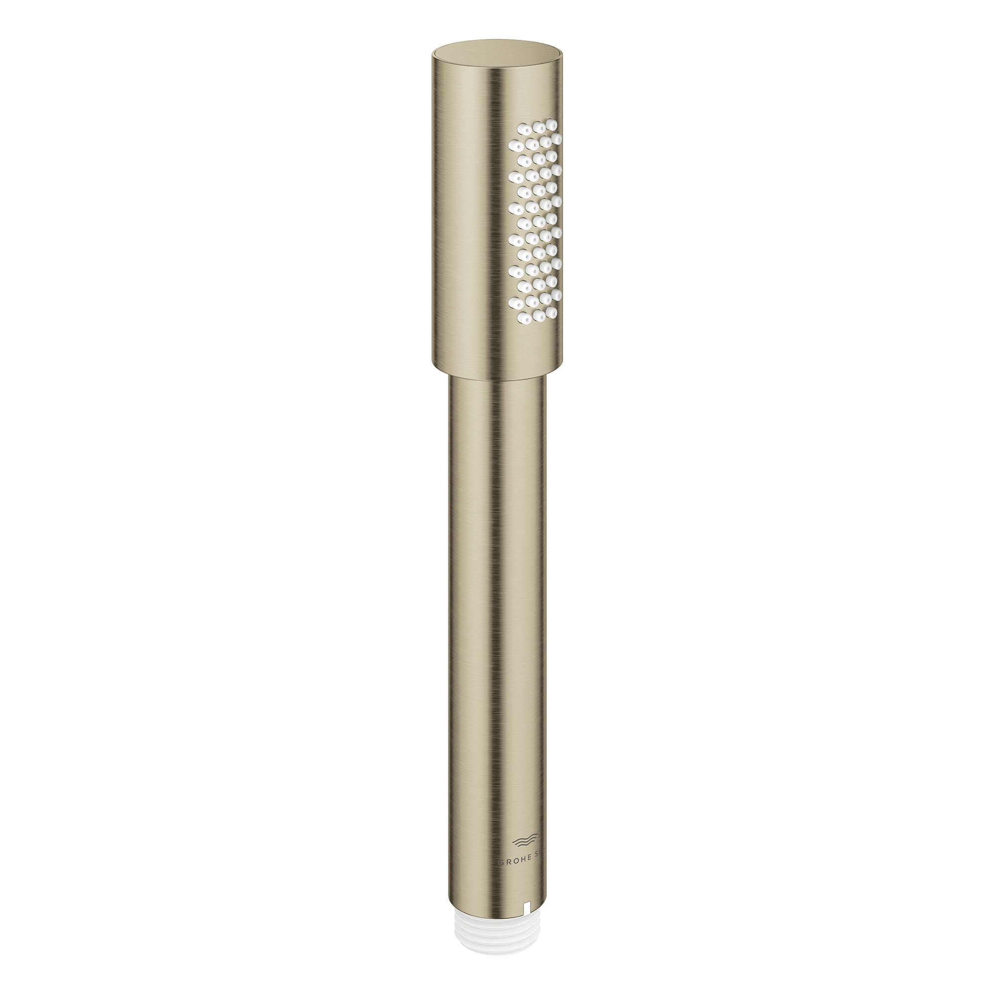 Grifo de ducha rectangular de 1.26 pulgadas en níquel cepillado de GROHE, se vende por separado