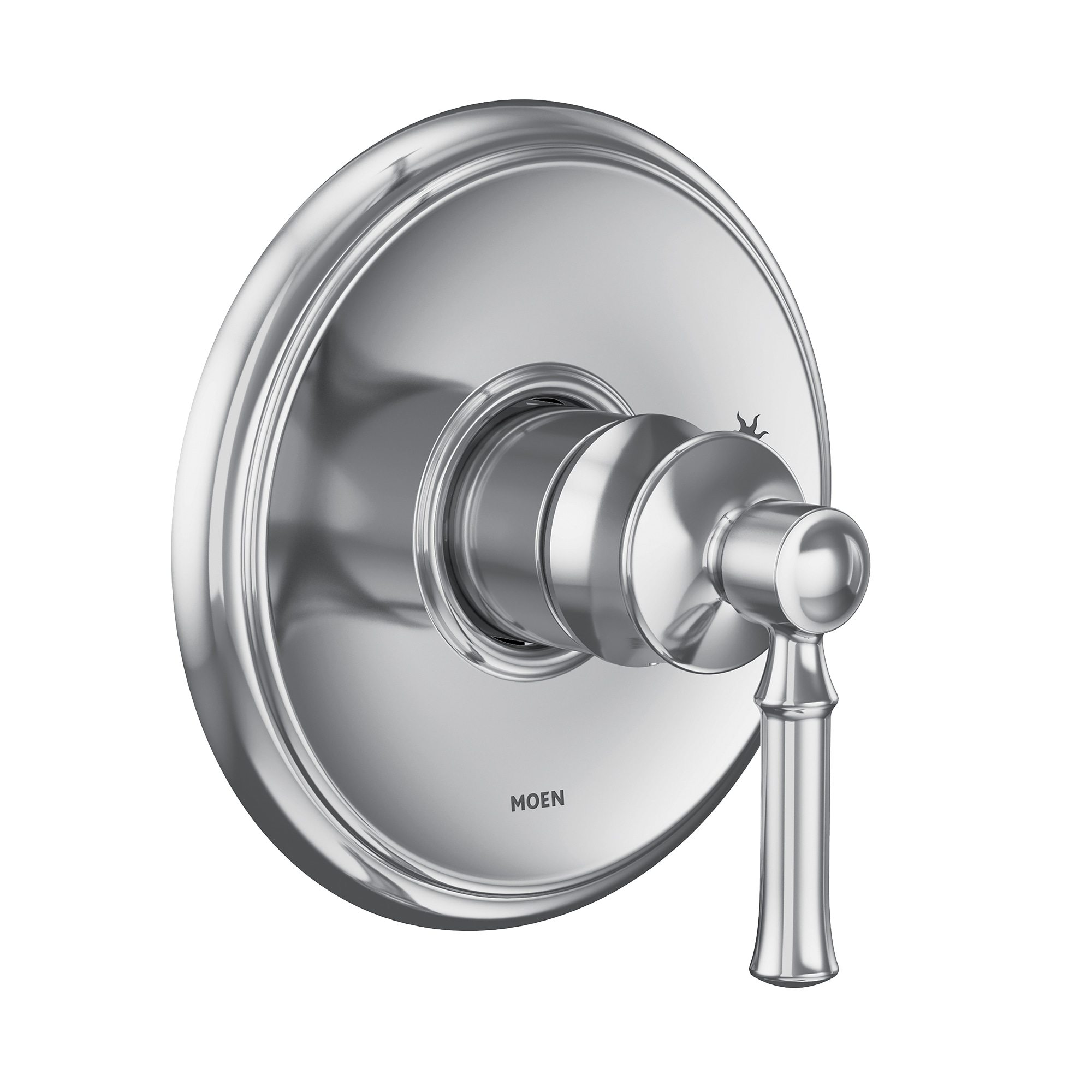 Grifo de ducha de una manija Moen Dartmoor Chrome, se vende por separado UT2181