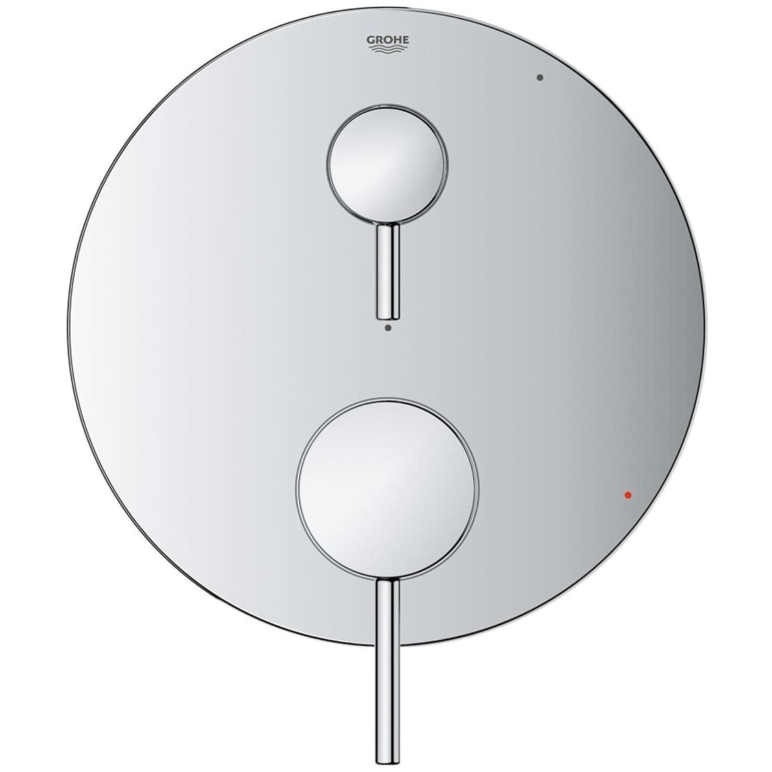 Cromo brilloso Grohe Se vende por separado Grifo de ducha de 7.5 pulgadas 29423000