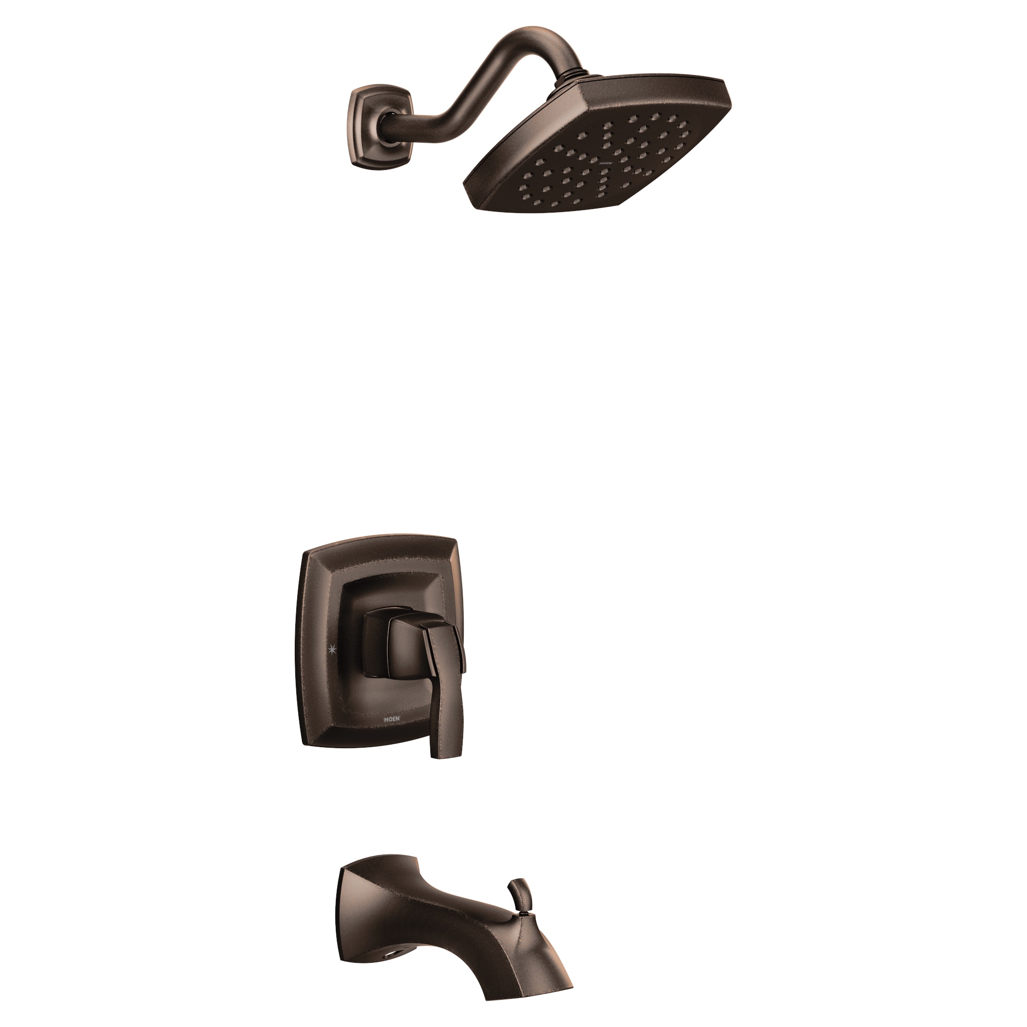 Moen Voss Bronce Frotado con Aceite Monomando de 6 Pulgadas para Regadera de Función Única UT3693ORB