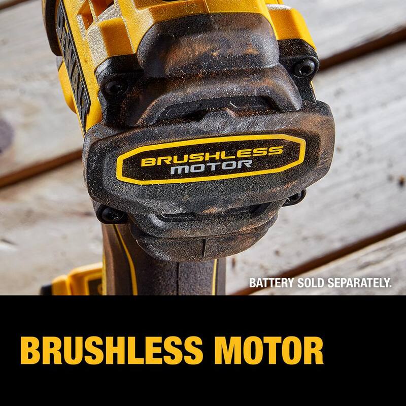 Juego de taladro inalámbrico compacto DEWALT 20V de iones de litio sin escobillas de 1/2 pulgadas con (2) baterías de 1.7Ah y cargador - DCD800E2