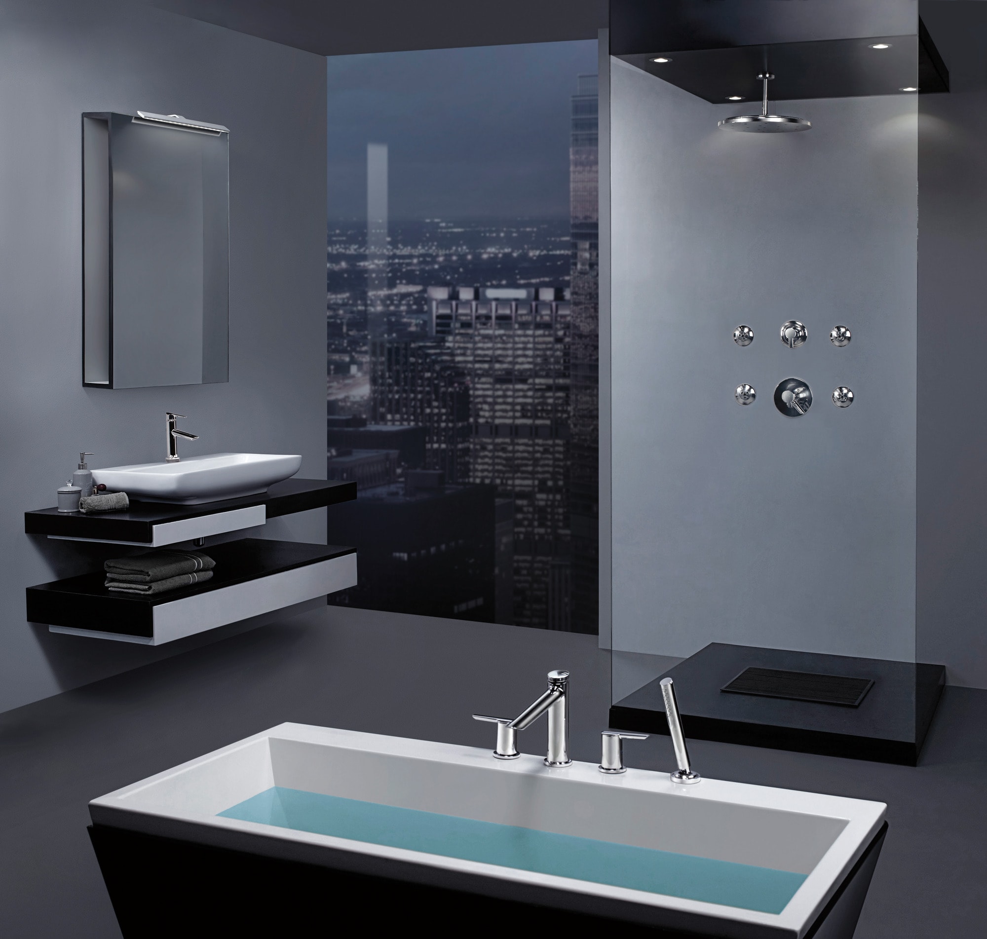 Regadera de Chorro Delta HydraChoice en Bronce Champagne SH5005-CZ