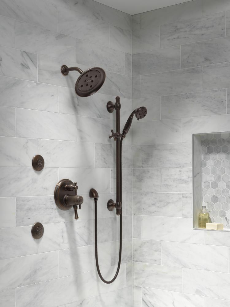 Chorro de ducha Delta HydraChoice en bronce veneciano T50010-RB