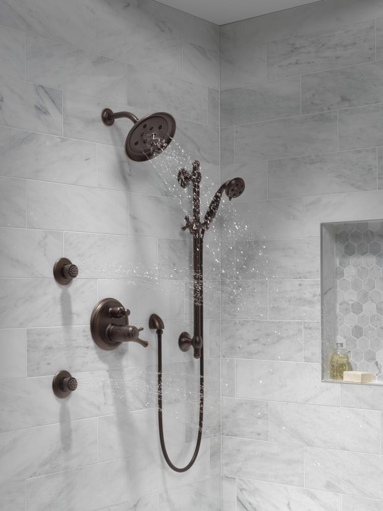 Chorro de ducha Delta HydraChoice en bronce veneciano T50010-RB