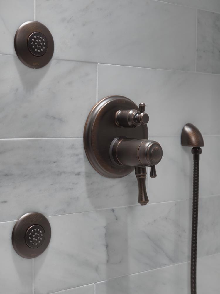 Chorro de ducha Delta HydraChoice en bronce veneciano T50010-RB