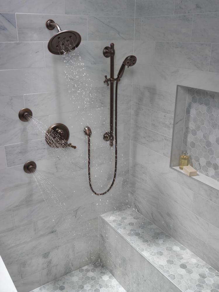 Chorro de ducha Delta HydraChoice en bronce veneciano T50010-RB