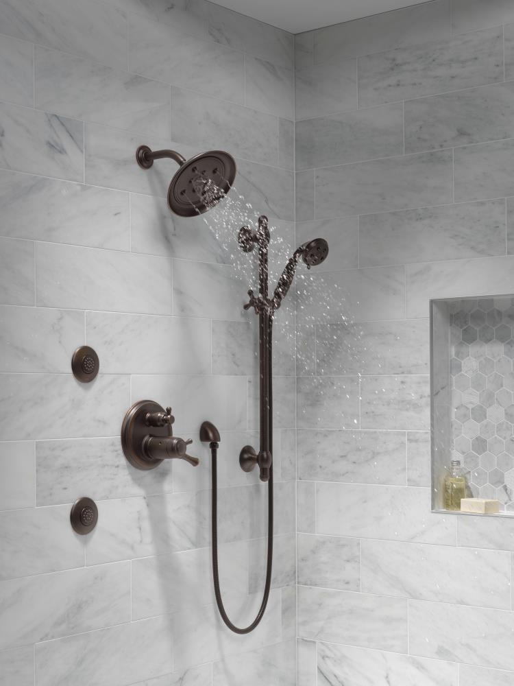 Chorro de ducha Delta HydraChoice en bronce veneciano T50010-RB