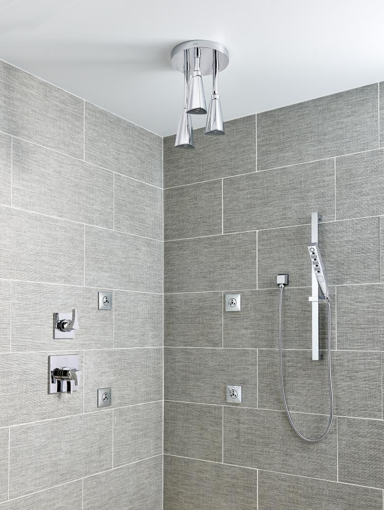 Regadera de chorro Delta HydraChoice en Bronce Champagne T50210-CZ.