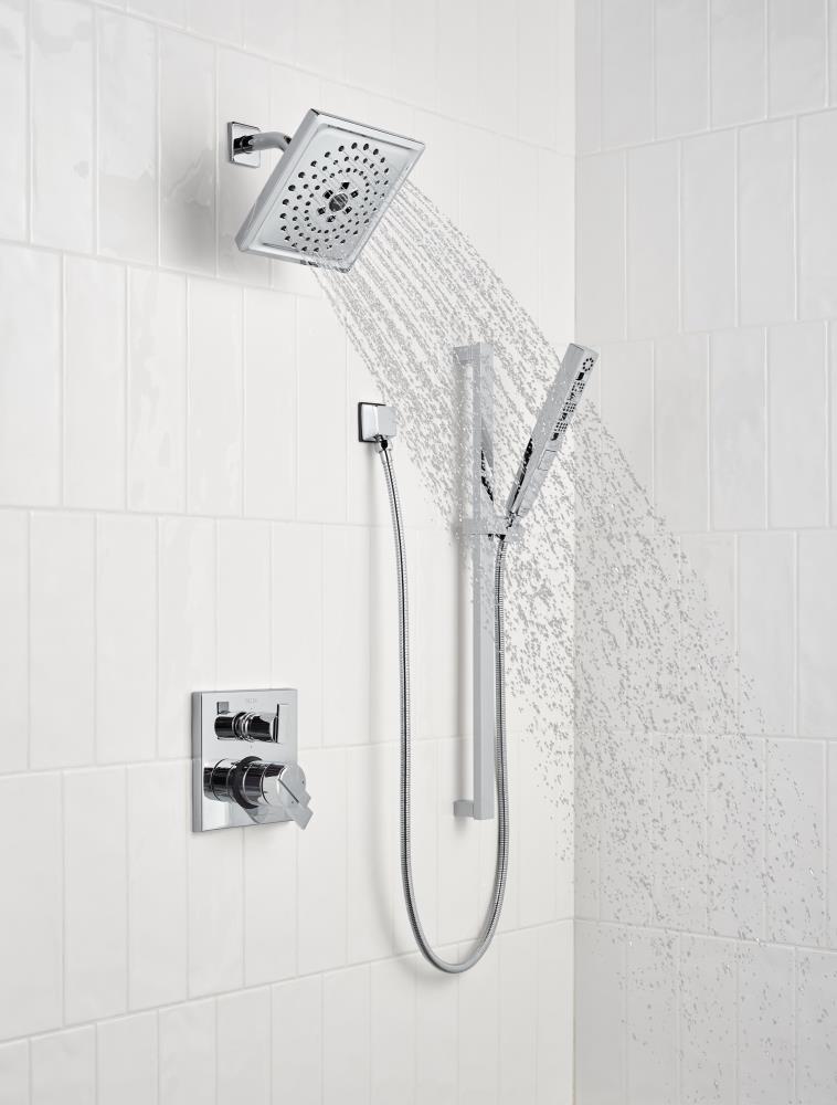 Regadera de chorro Delta HydraChoice en Bronce Champagne T50210-CZ.