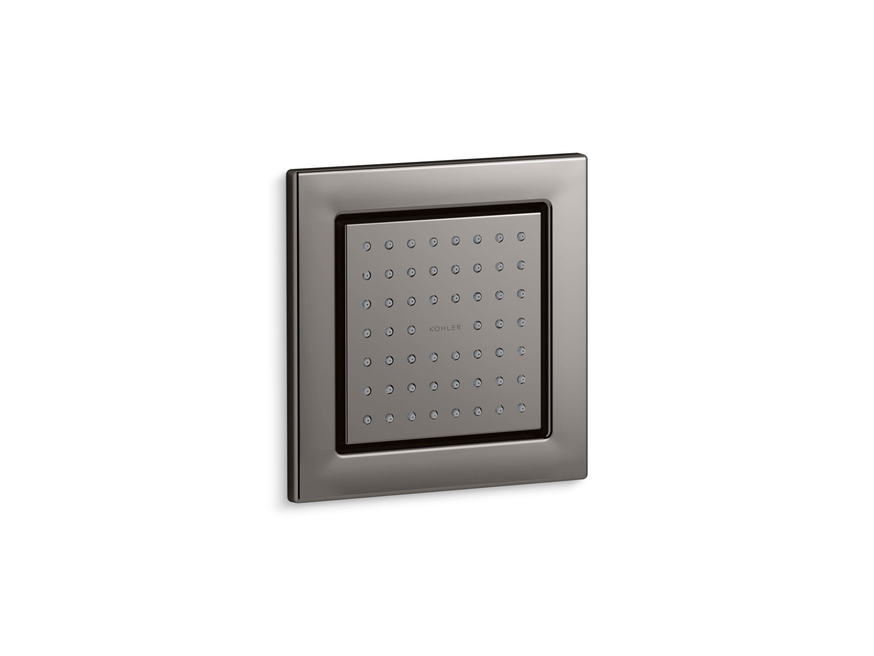 Regadera Jet de Titanio Vibrante WaterTile de KOHLER 8002-TT