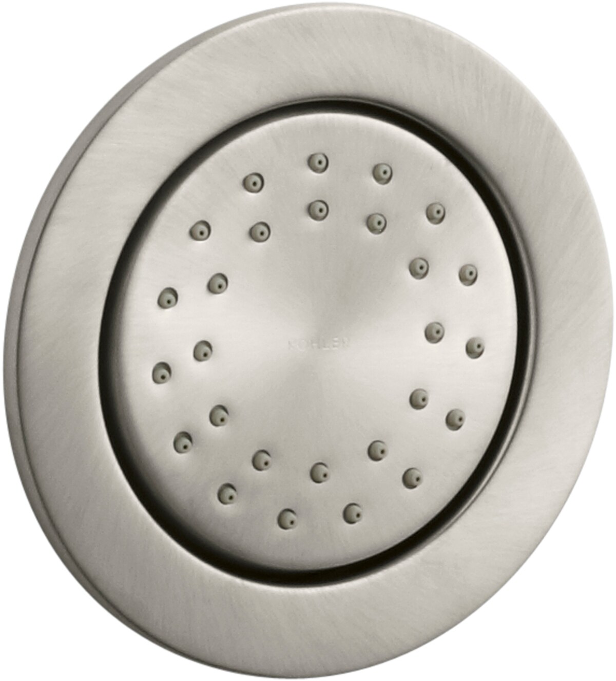 Regadera Jet de Níquel Cepillado Vibrante WaterTile de KOHLER K-8013-AK-BN