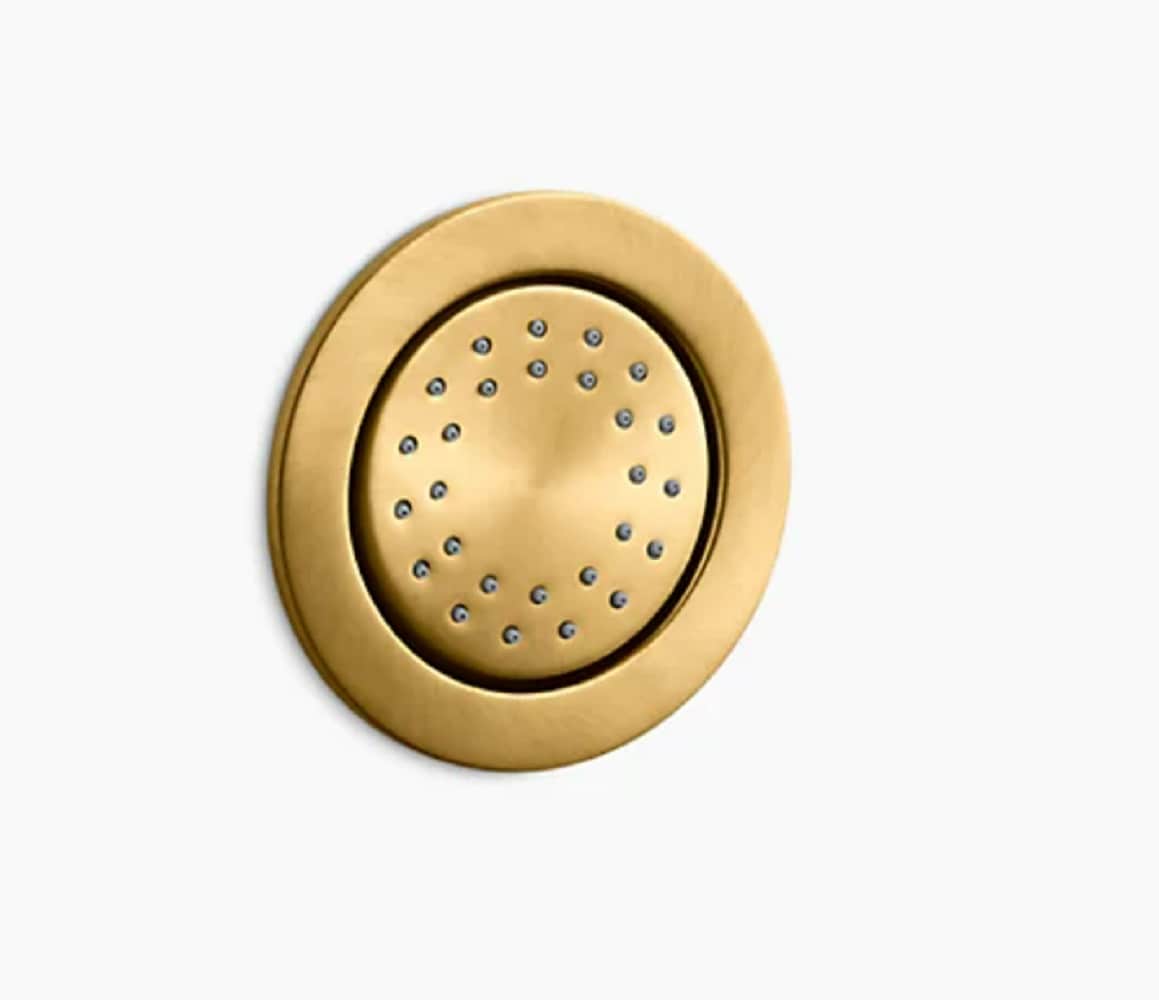Chorro de ducha en latón moderno cepillado vibrante KOHLER K-8013-AK-2MB