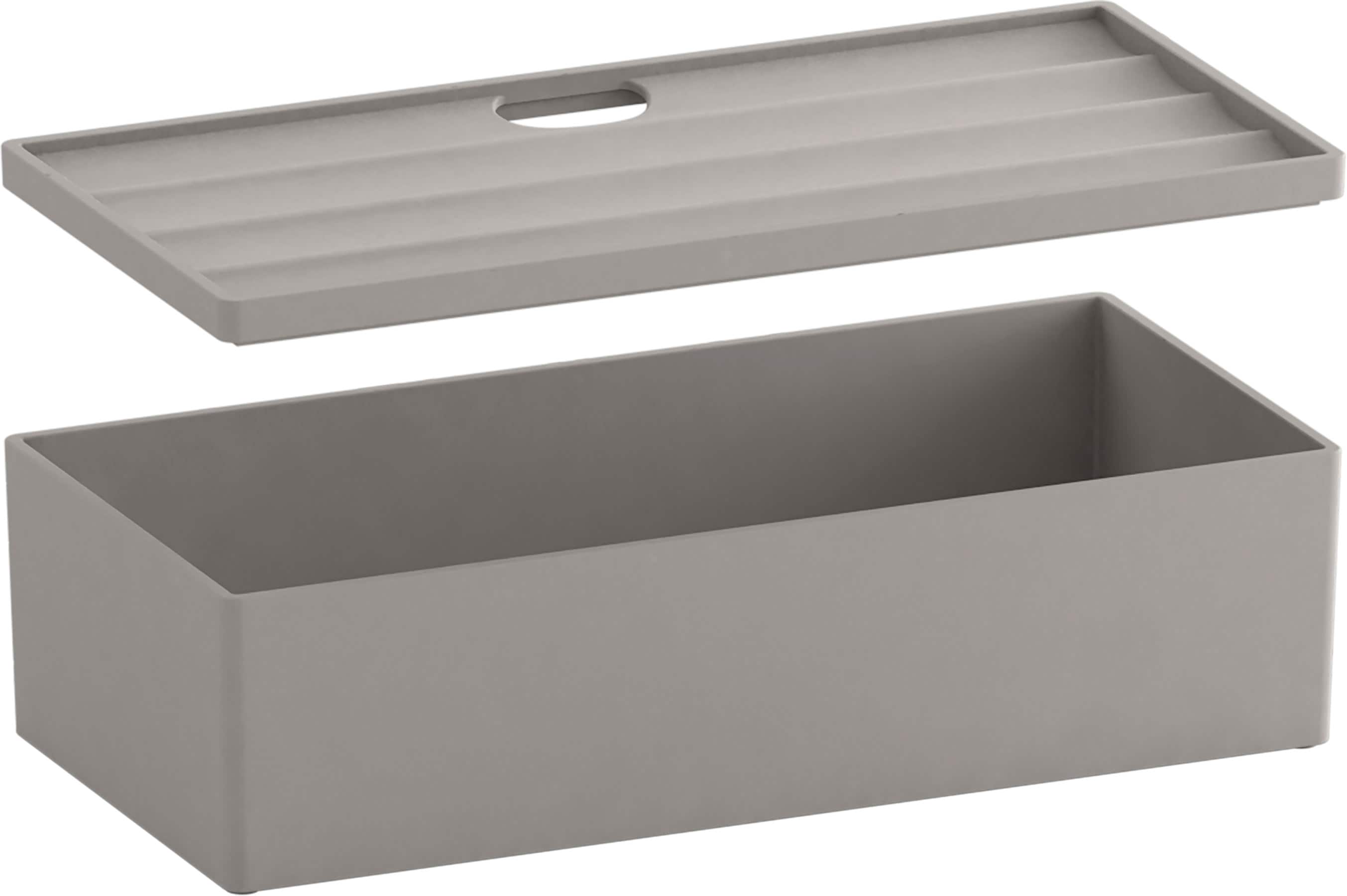Organizador de cajones de plástico gris de 8.69 pulgadas KOHLER 33586-1WT