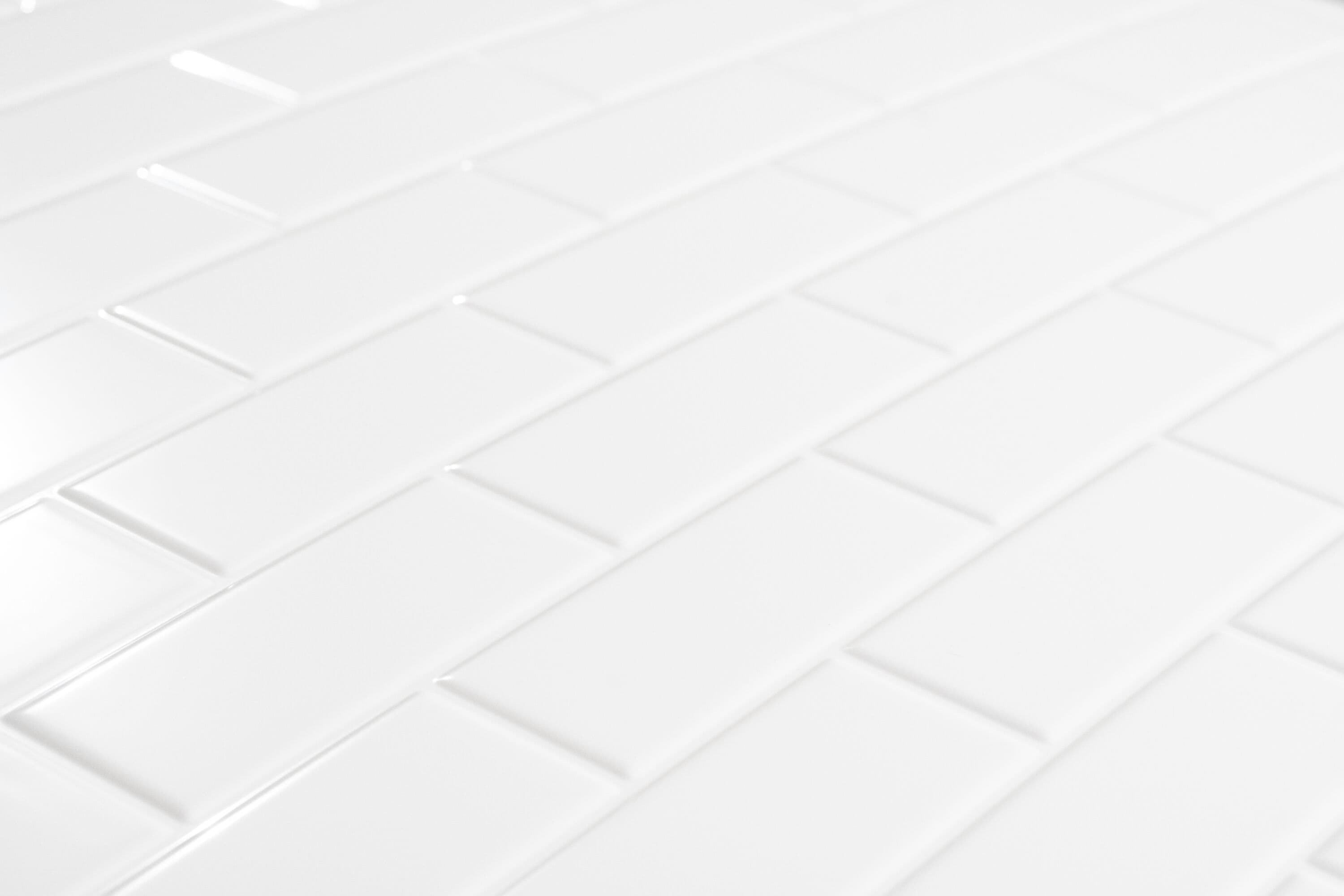 Panel de pared para esquina de ducha American Standard Elevate de 38 pulgadas de ancho x 38 pulgadas de profundidad x 72 pulgadas de altura en blanco ártico de 3 piezas para pegar 2947SWT38.011.