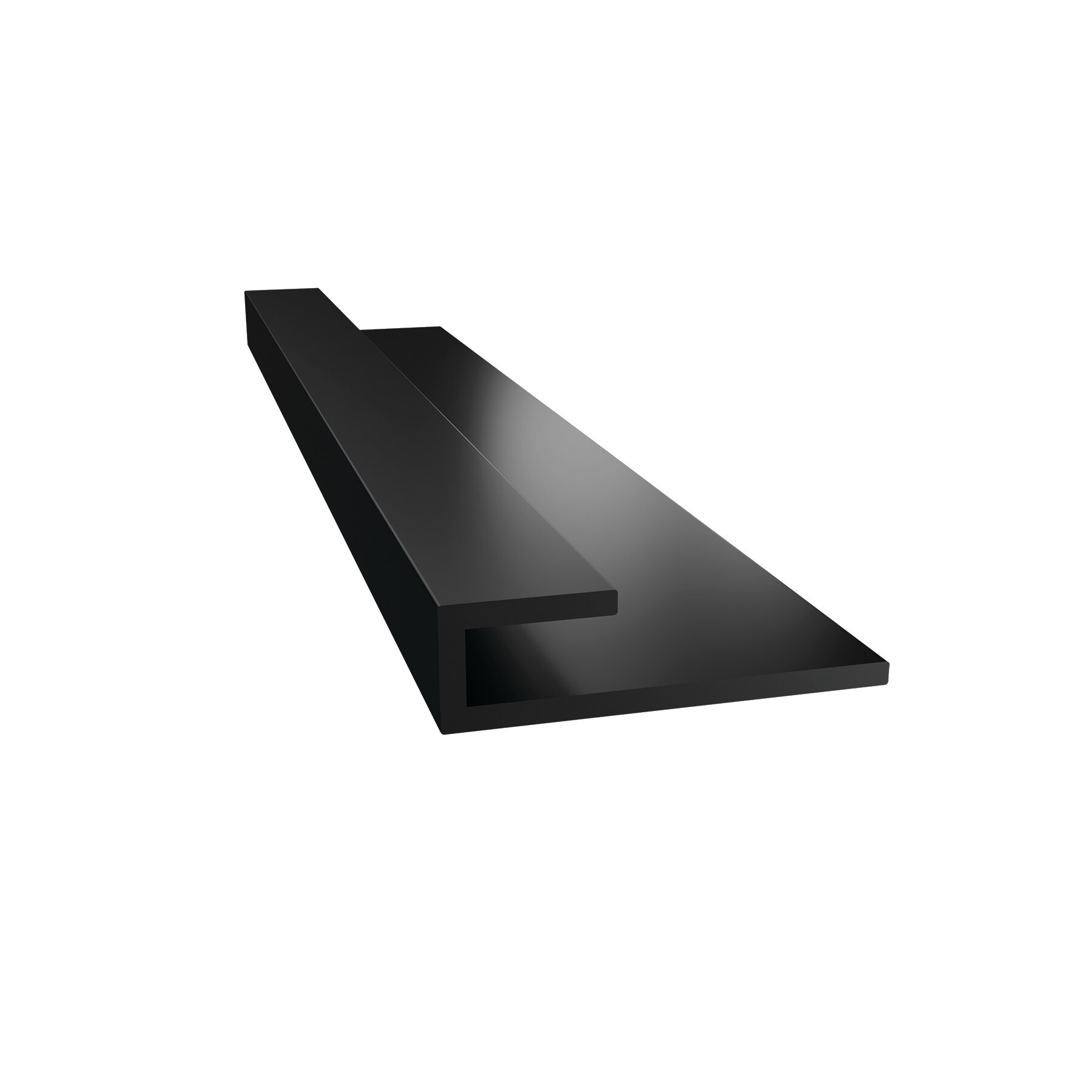 Revestimiento de pared para regadera en alcoba de 3 piezas con pegado, gris con detalles hexagonales y ribetes negros FlexStone de 60 pulgadas de ancho x 36 pulgadas de profundidad x 80 pulgadas de altura