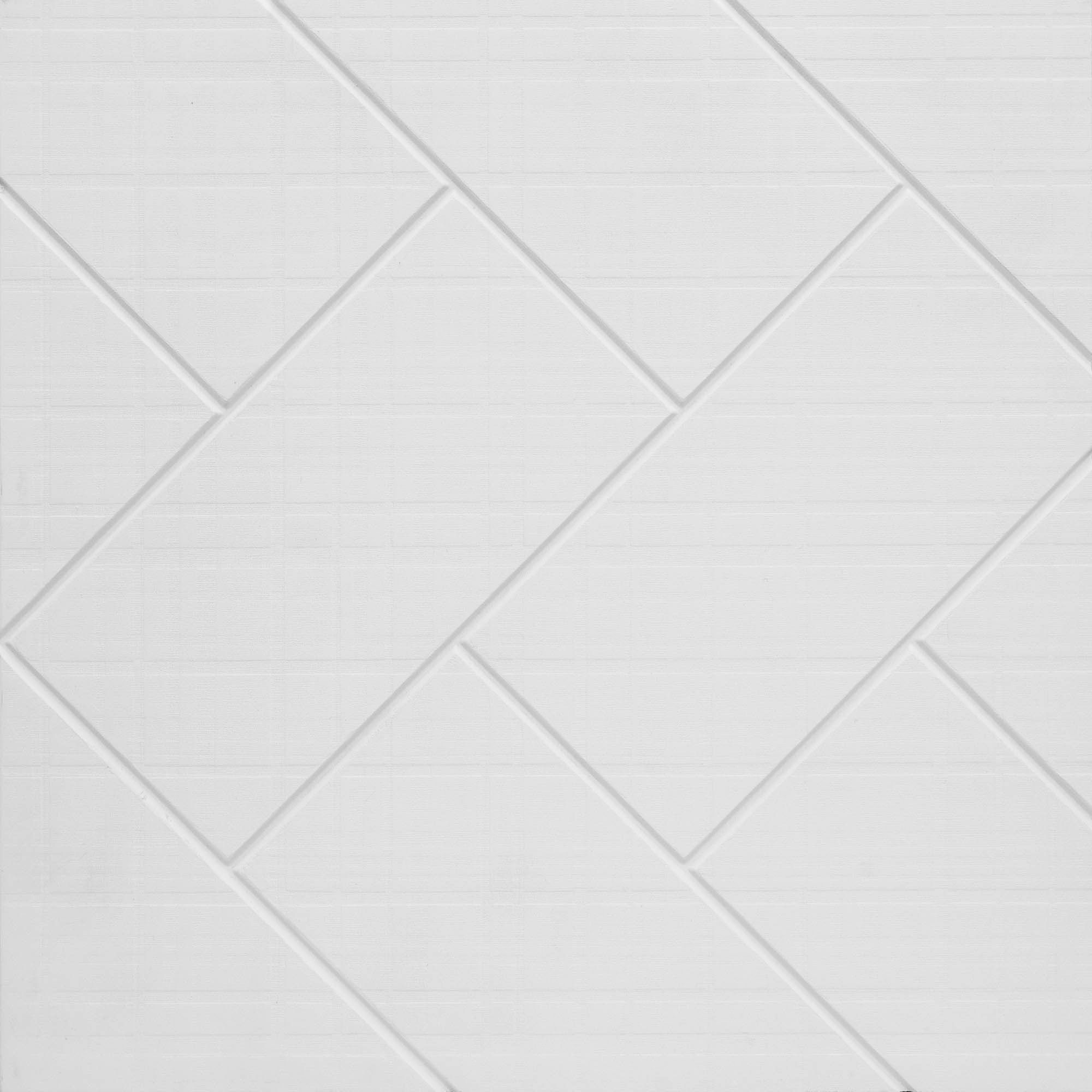 Kit de panel de ducha en alcoba Transolid Prodigy de 60 pulgadas de ancho, 36 pulgadas de profundidad y 96 pulgadas de altura en blanco/espiga de pescado de 6.0 piezas para pegar PWKX60368412-431