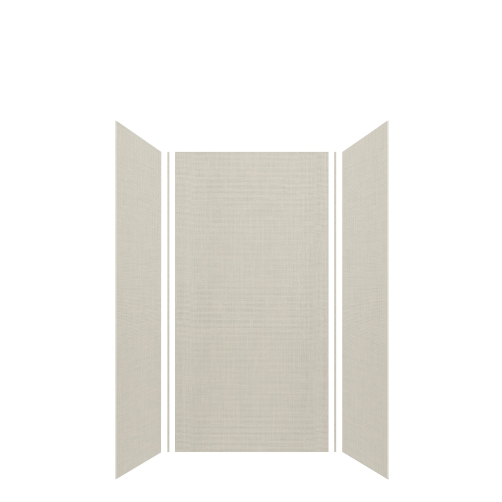 Kit de panel de ducha empotrada de 3 piezas de 36 pulgadas de ancho x 36 pulgadas de profundidad x 72.0 pulgadas de altura con acabado en Cameo 3.0 de Transolid Expressions EWK363672-46.