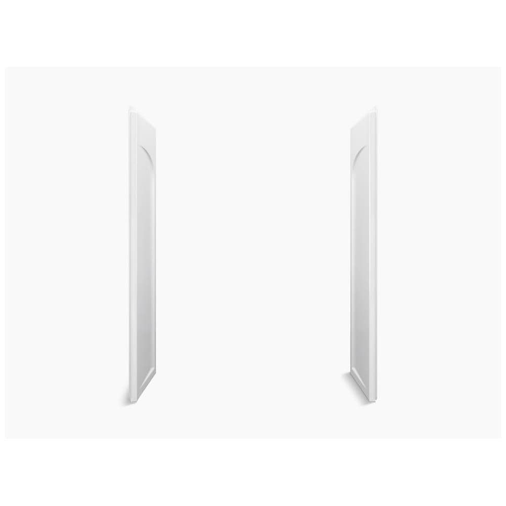 Panel de pared lateral de ducha Sterling Ensemble de 32 pulgadas de ancho x 32 pulgadas de profundidad x 72 pulgadas de alto en color blanco - Pieza 2.0 Directo al montante 72425100-0