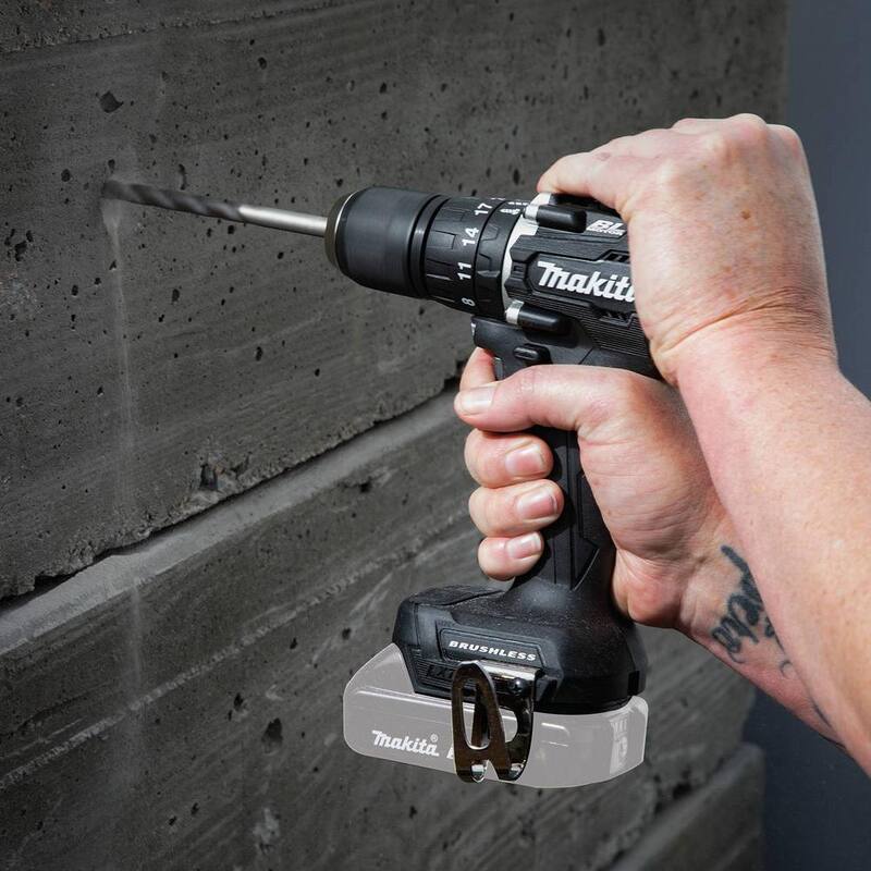 Makita 18V LXT Sub-Compact Lithium-Ion Brushless Cordless 1/2 in. Martillo Taladro de Impacto (Sólo Herramienta) - XPH15ZB