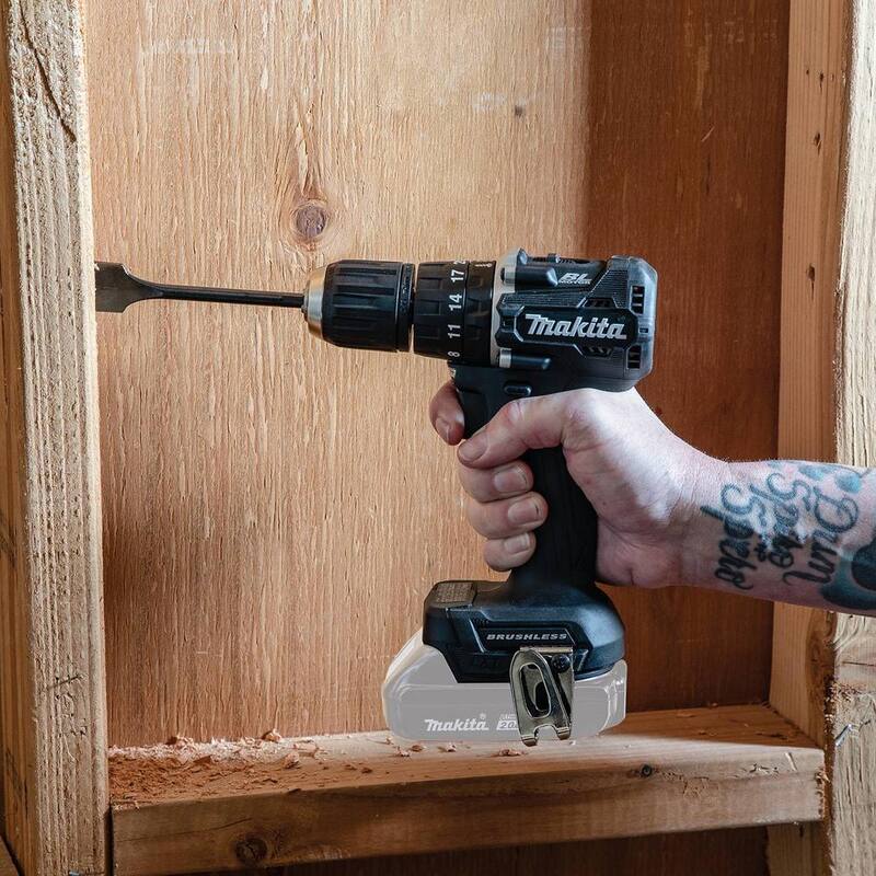 Makita 18V LXT Sub-Compact Lithium-Ion Brushless Cordless 1/2 in. Martillo Taladro de Impacto (Sólo Herramienta) - XPH15ZB