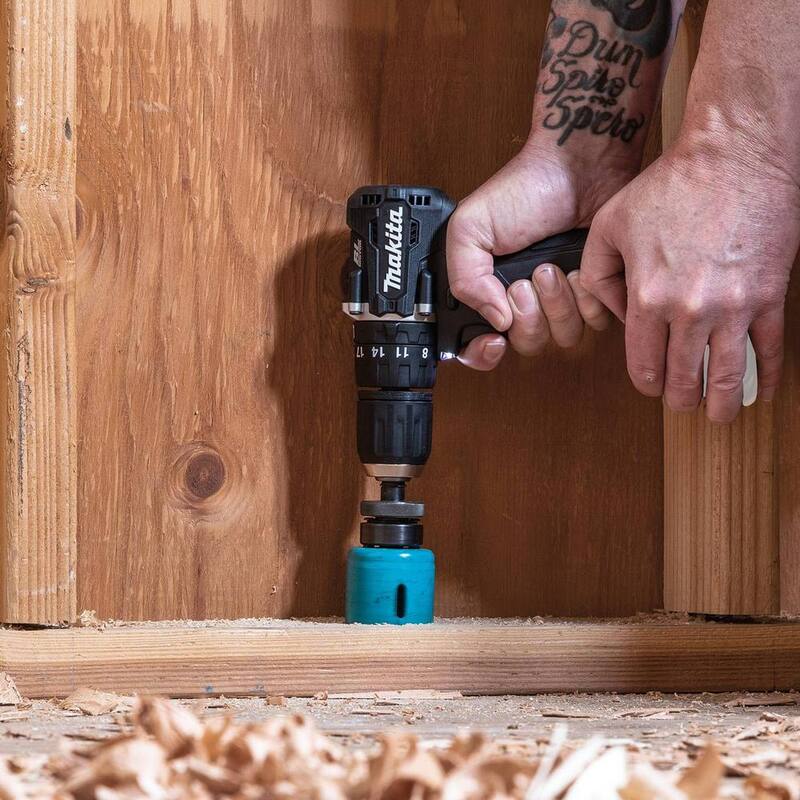 Makita 18V LXT Sub-Compact Lithium-Ion Brushless Cordless 1/2 in. Martillo Taladro de Impacto (Sólo Herramienta) - XPH15ZB