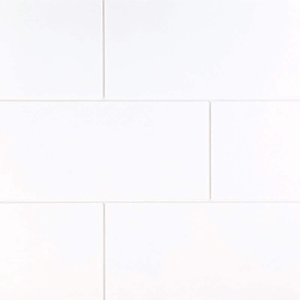 Kit de panel de ducha encolado de alcoba de 3.0 piezas blanco Transolid SaraMar de 36 pulgadas de ancho x 36 pulgadas de profundidad x 96 pulgadas de altura SWK363696-21