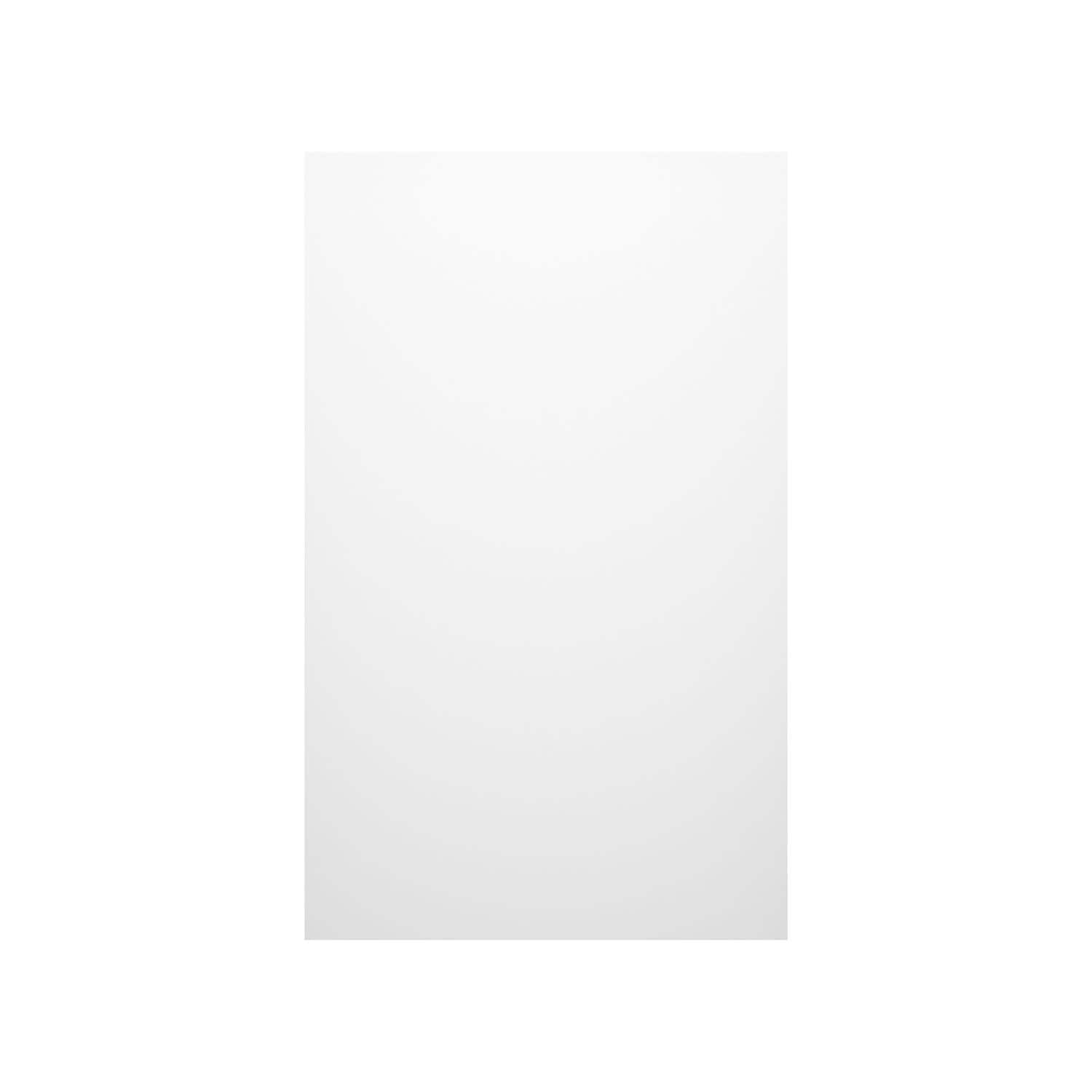 Panel de pared trasero de ducha encastrable de SWAN de 48 pulgadas de ancho x 1 pulgada de profundidad x 96 pulgadas de altura en color blanco (010), 1.0 pieza SS0489601.010.