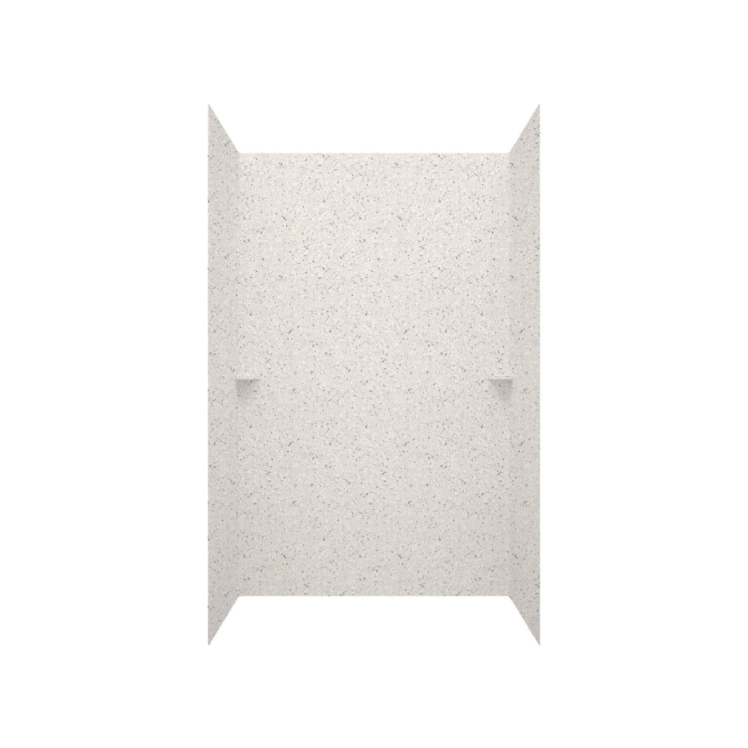 Kit de panel de ducha encastrado SWAN de 60 pulgadas de ancho x 36 pulgadas de profundidad x 72.0 pulgadas de altura en arena de Bermudas (040) de 3 piezas SK-366072-040.
