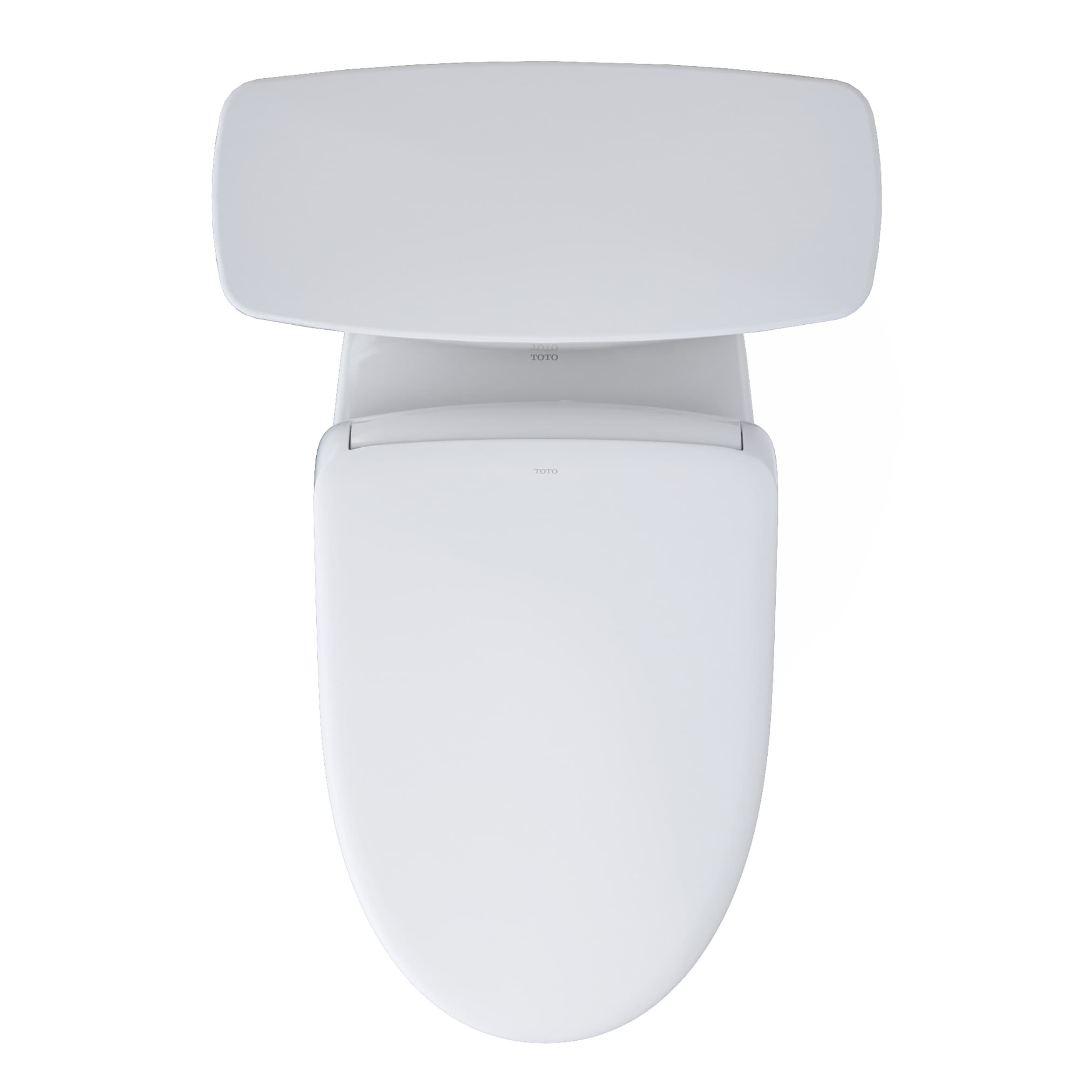TOTO Drake Algodón Blanco Individual Alargado Altura Estándar Cierre Suave Bidet de 2 piezas Rough-In 12 pulgadas 1.28 GPF MW7864726CEFGA-01