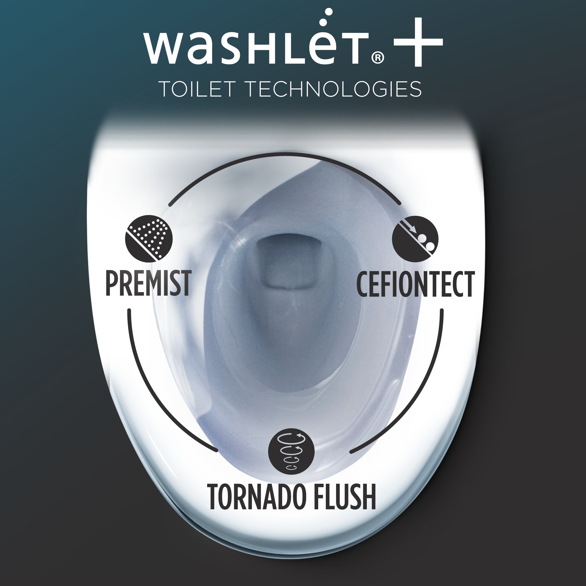 TOTO Drake Algodón Sencillo Alargado Altura Estándar Cierra Suave de 2 piezas con Bidet áspero en 12 pulgadas y 1.6 GPF MW7763074CSFG-01