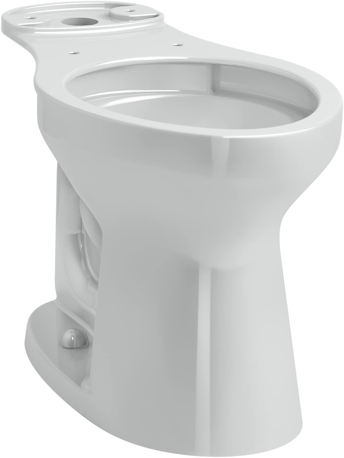 Taza de Baño alargada a altura de silla en Gris Hielo de la línea Cimarron de KOHLER con descarga de 12 pulgadas de rough-in 31588-95