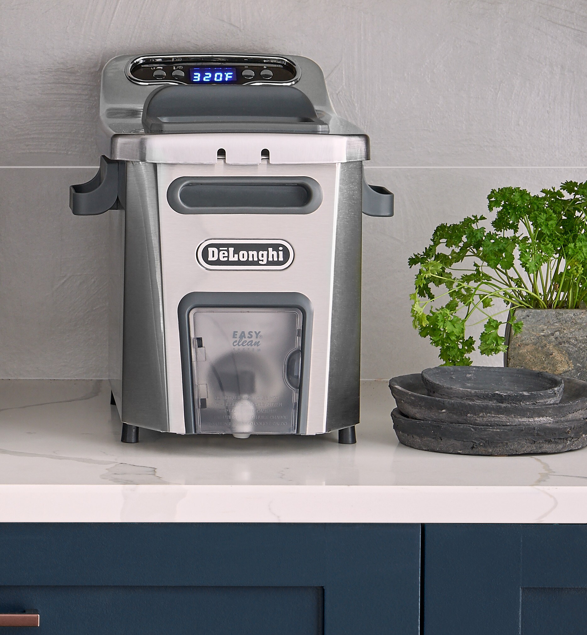 Freidora De'Longhi Livenza de Doble Zona de 4 Litros D44528DZ