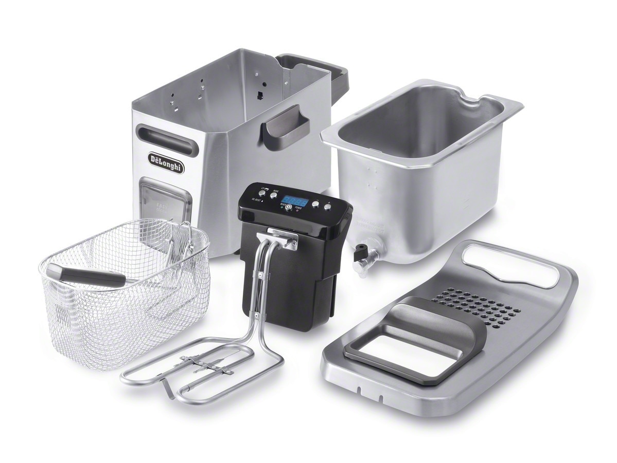 Freidora De'Longhi Livenza de Doble Zona de 4 Litros D44528DZ