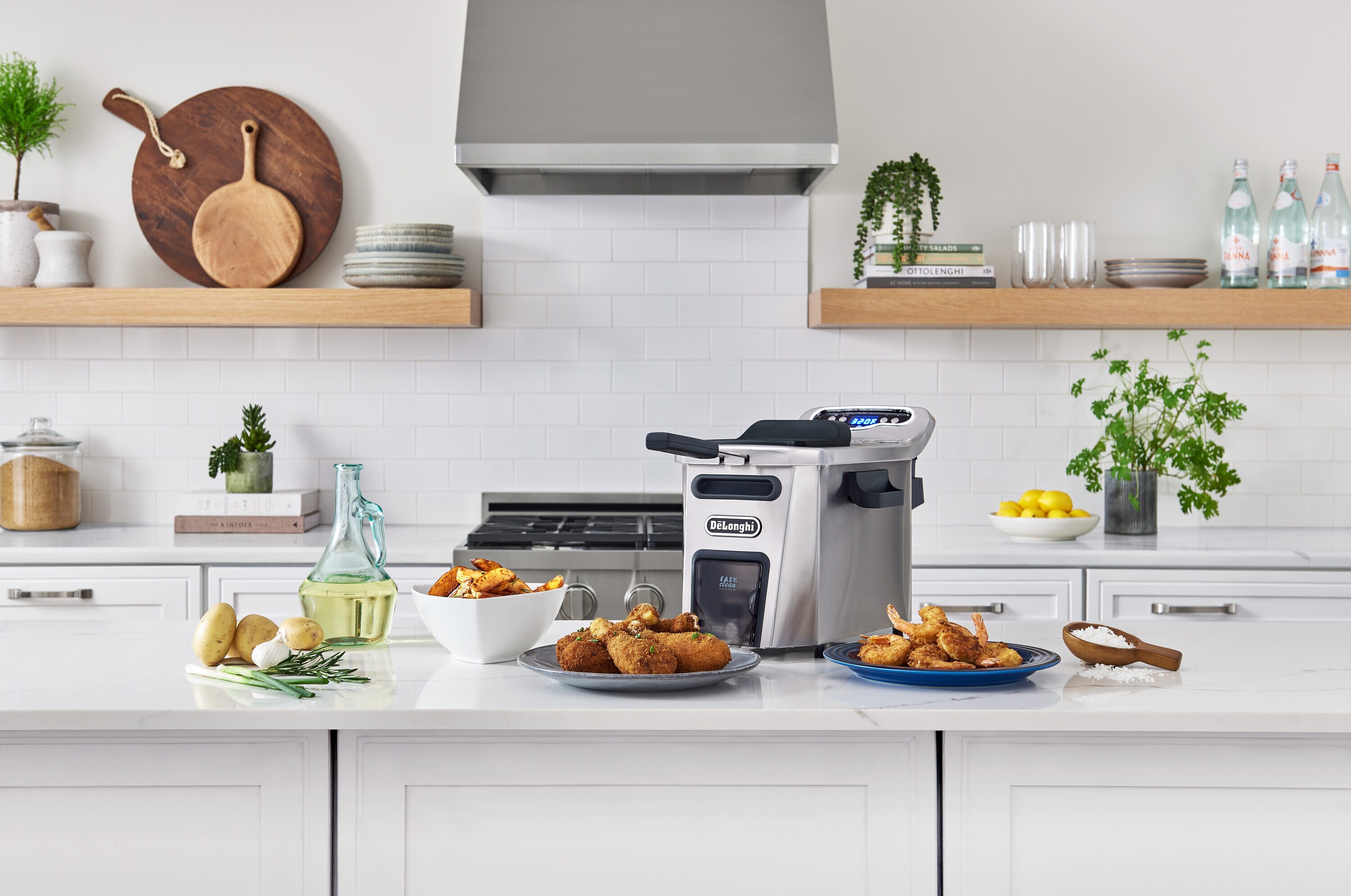 Freidora De'Longhi Livenza de Doble Zona de 4 Litros D44528DZ
