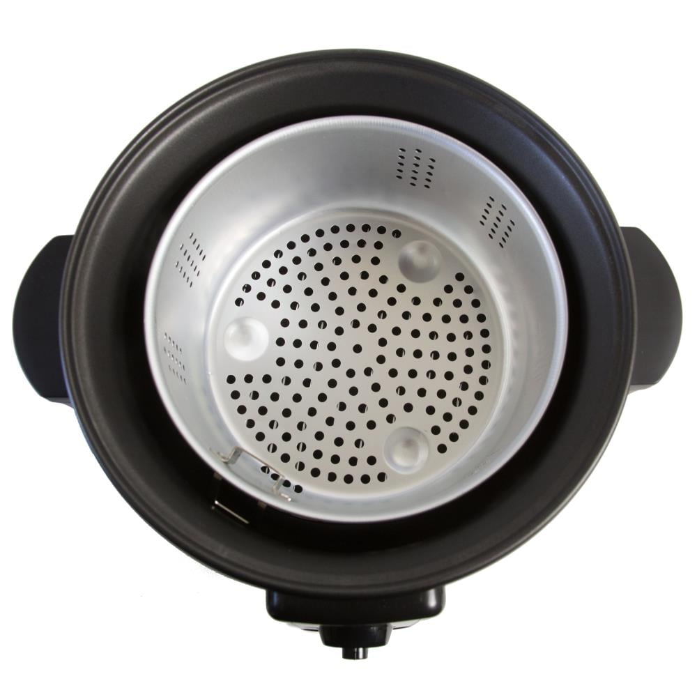 Freidora con recubrimiento antiadherente de 5 cuartos de capacidad de Continental CP43279