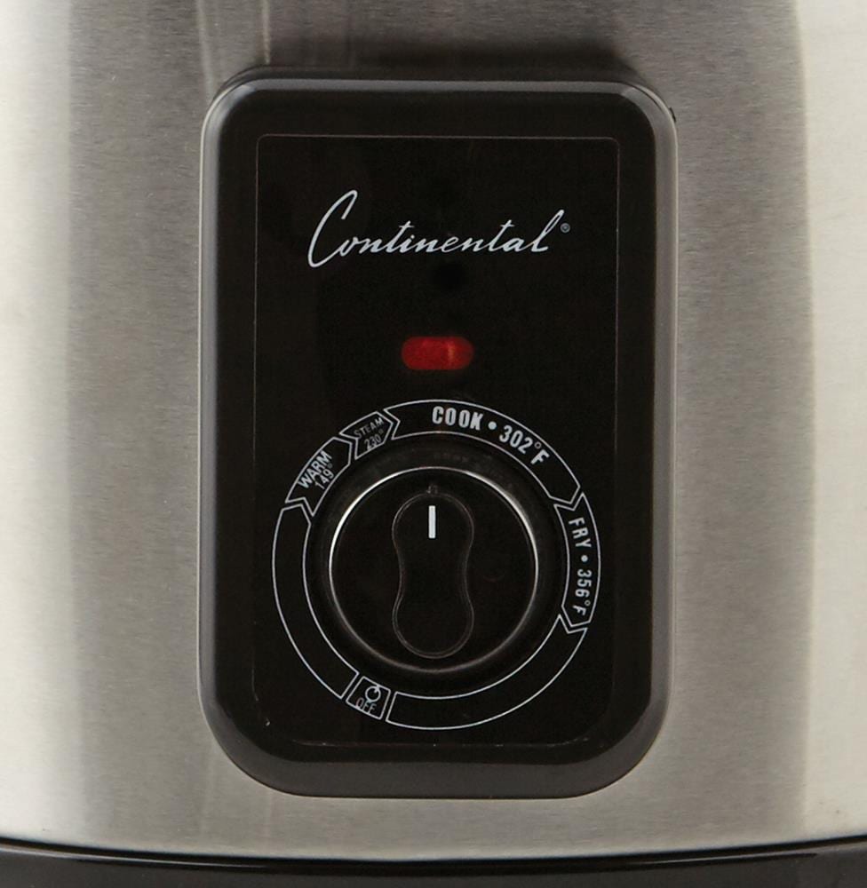 Freidora con recubrimiento antiadherente de 5 cuartos de capacidad de Continental CP43279