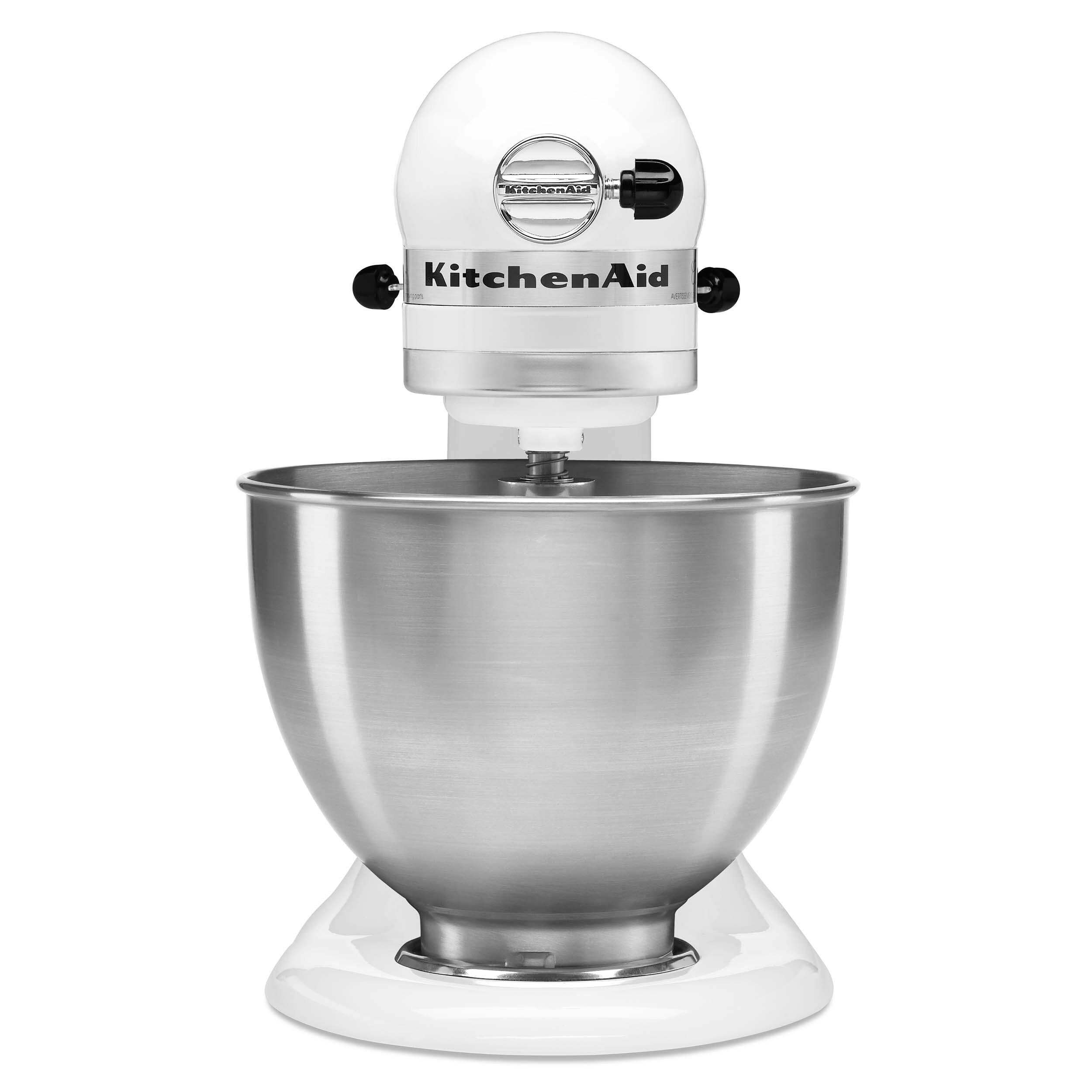 Batidora de pie inclinable KitchenAid Classic serie Blanca de 4.5 cuartos K45SSWH