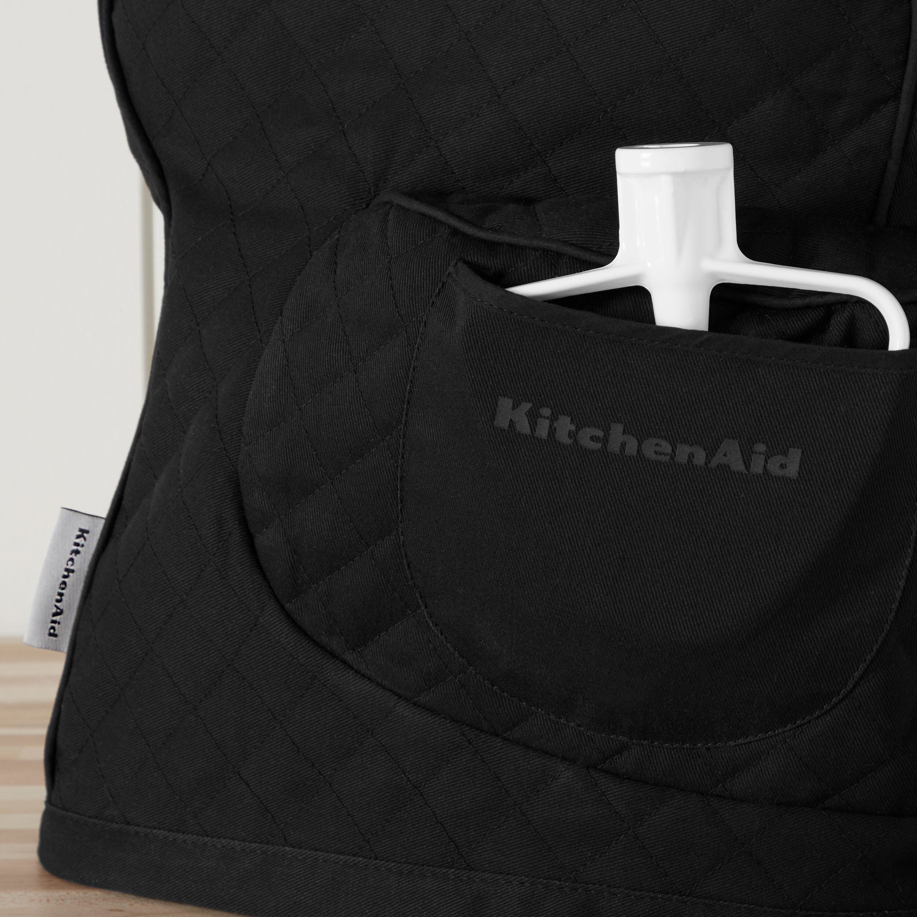 Cubierta de Tela Negra para Batidora de Pie KitchenAid MC013055TDKA 009