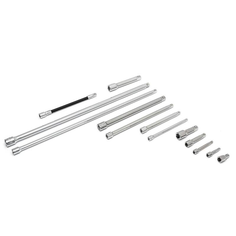 Set de herramientas para mecánicos maestros Husky de 1/4, 3/8 y 1/2 pulgadas con dados de impacto (1025 piezas) - H1025MTSPORM