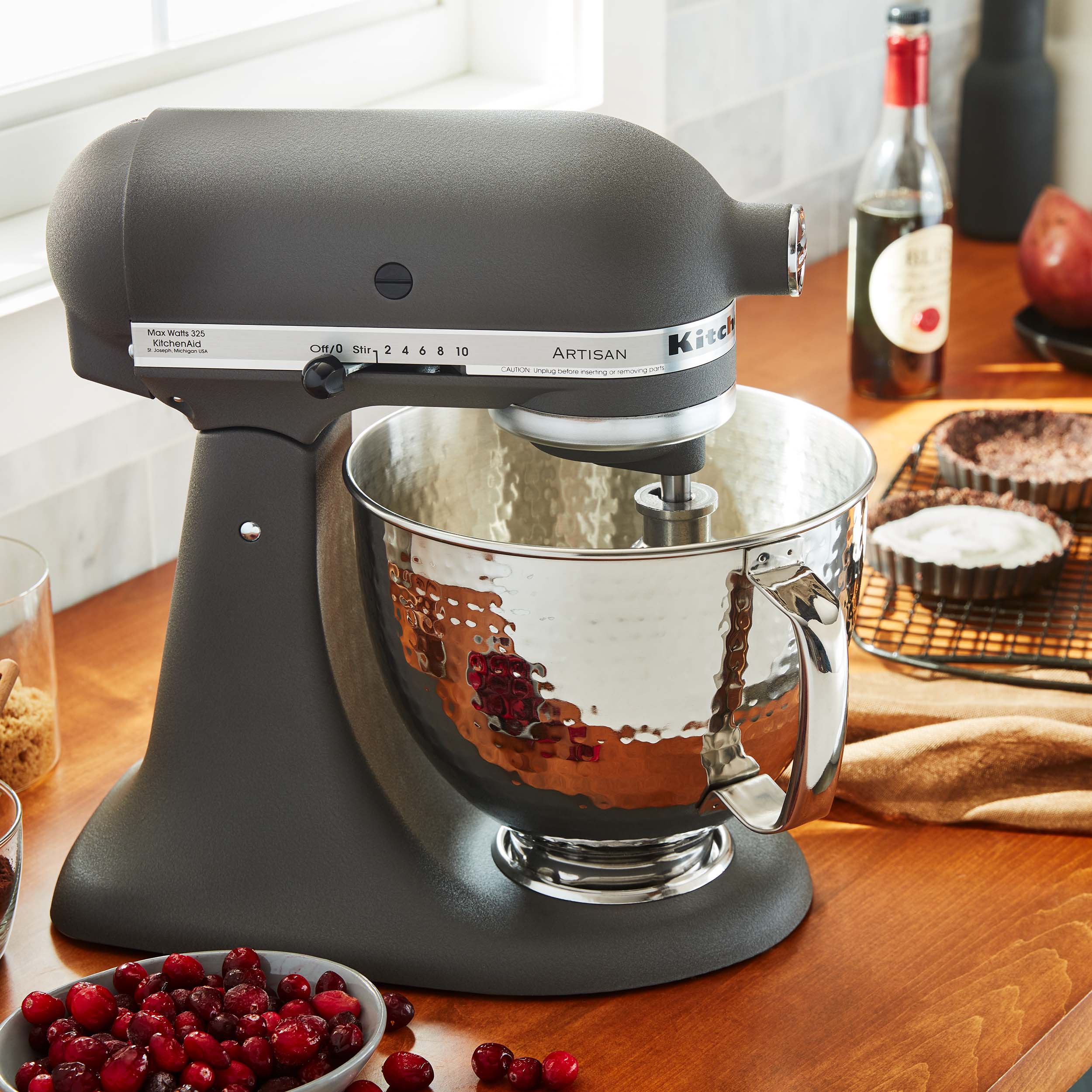 Tazón de acero inoxidable para batidora de pedestal KitchenAid KSM5SSBHM